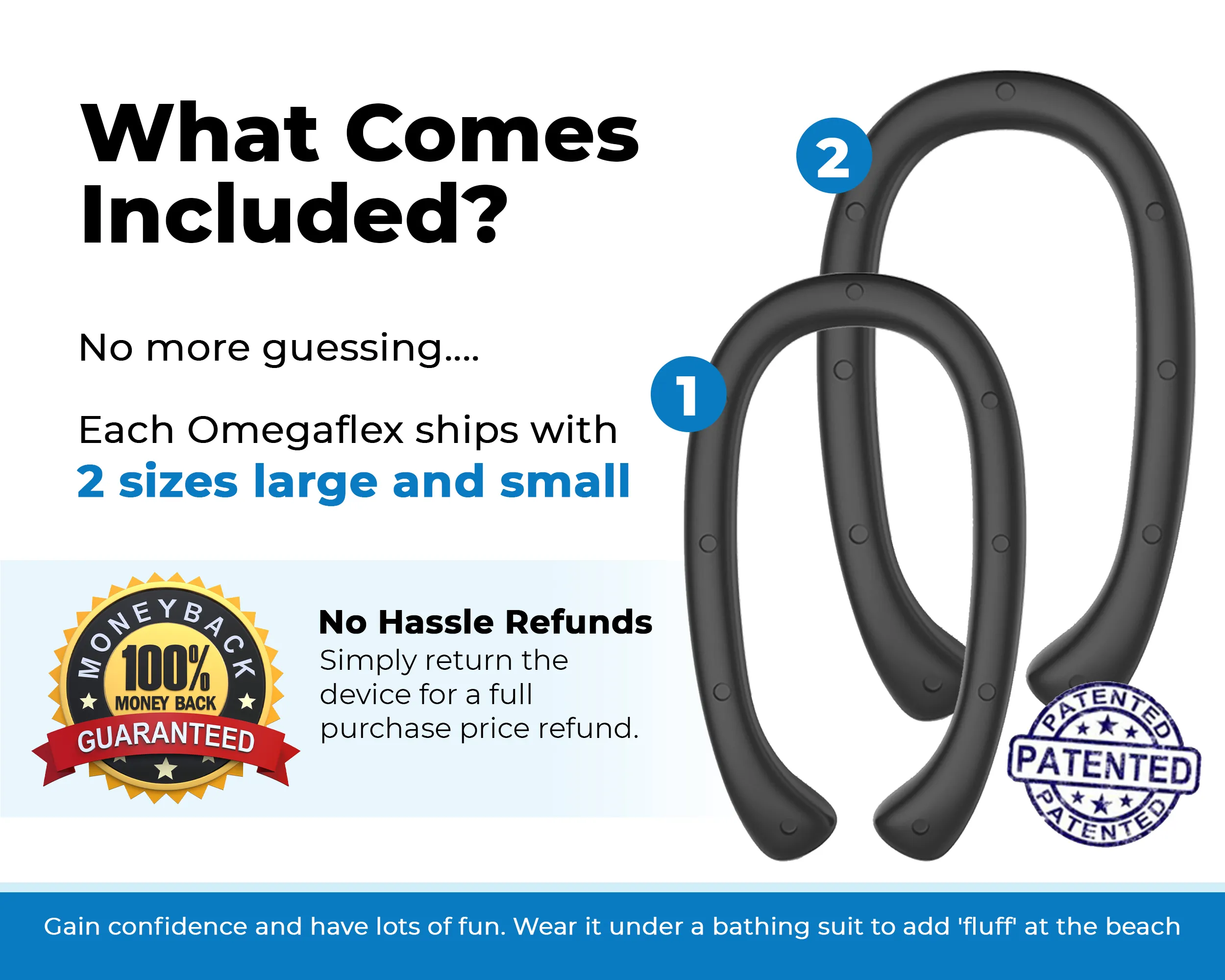 What's included – Major and Minor sizes